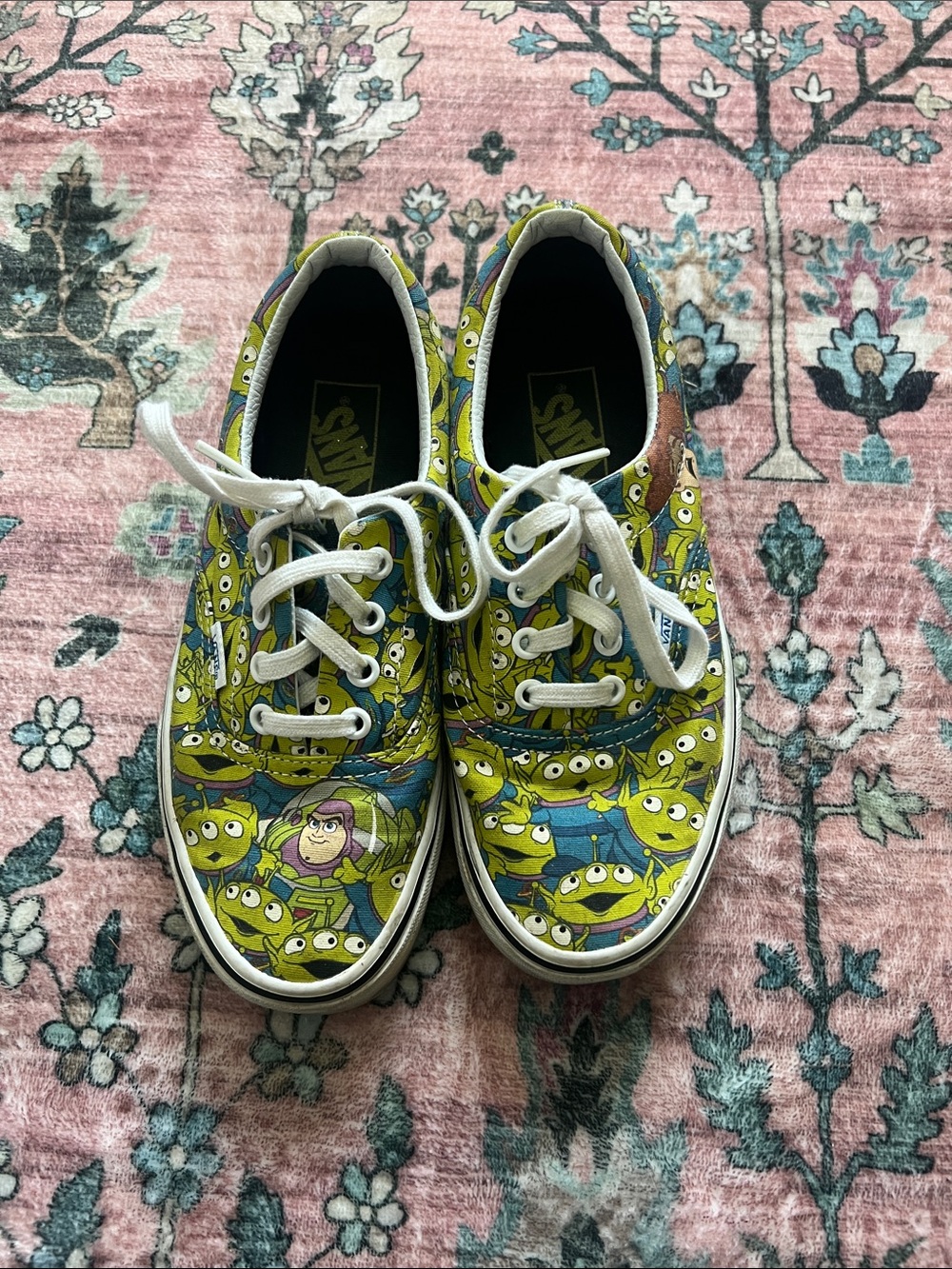 Vans Toy Story Alien Disney Pixar Glow in the Dark Shoes
